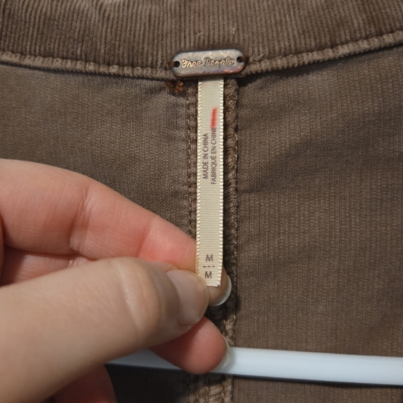 Free People Brown Curdoury Jumpsuit - Picture 3 of 3